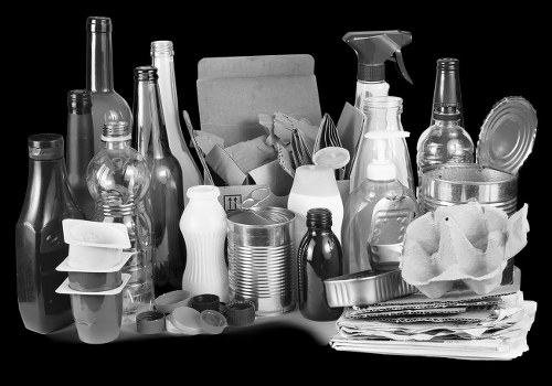 Organized garage undergoing clearance process
