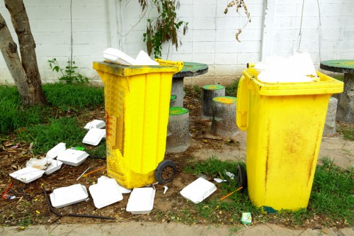 Business waste disposal process in Temple