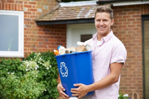 Efficient garage clearance service at work